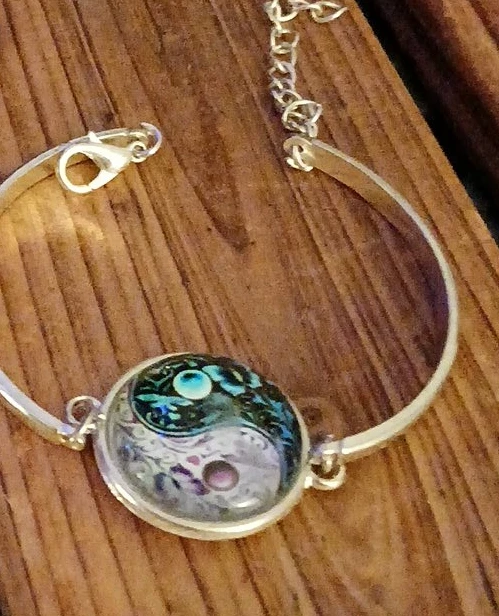 Yin Yang Charm Bracelet