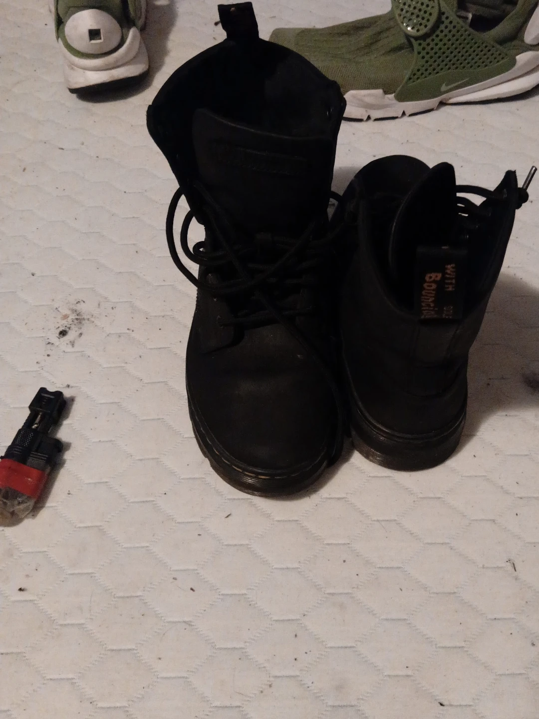 Dr. Martens Black Leather Boots