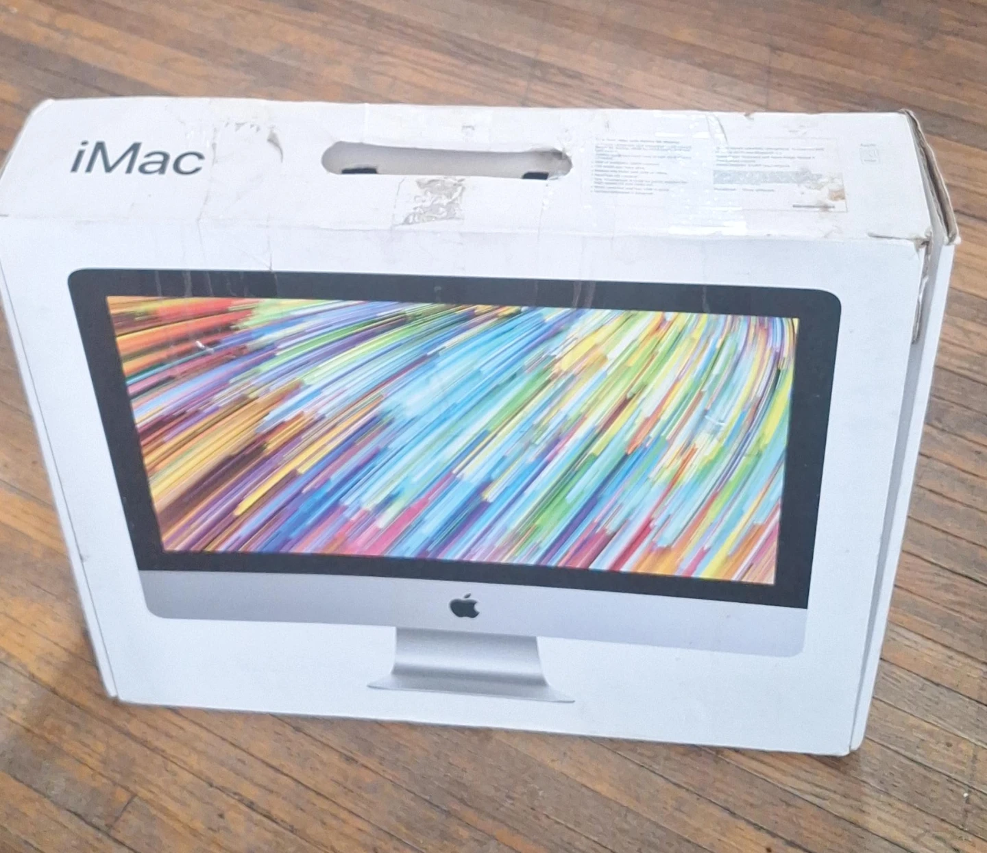 Apple iMac Desktop Computer Box