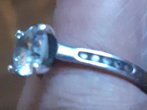 S925 Mossanite Solitaire ring