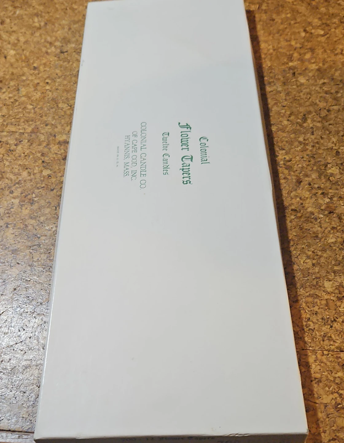 Colonial Flower Tapers Taper Candles