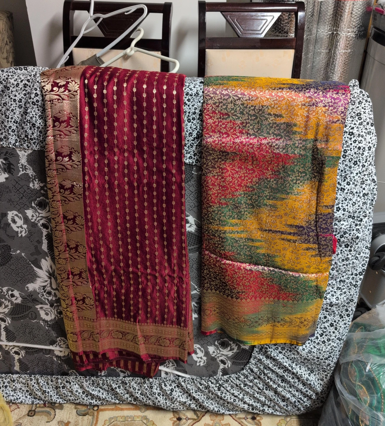 Embroidered Saree only