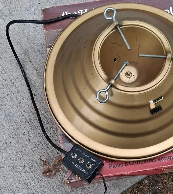 Christmas Tree Stand with Music and Lights