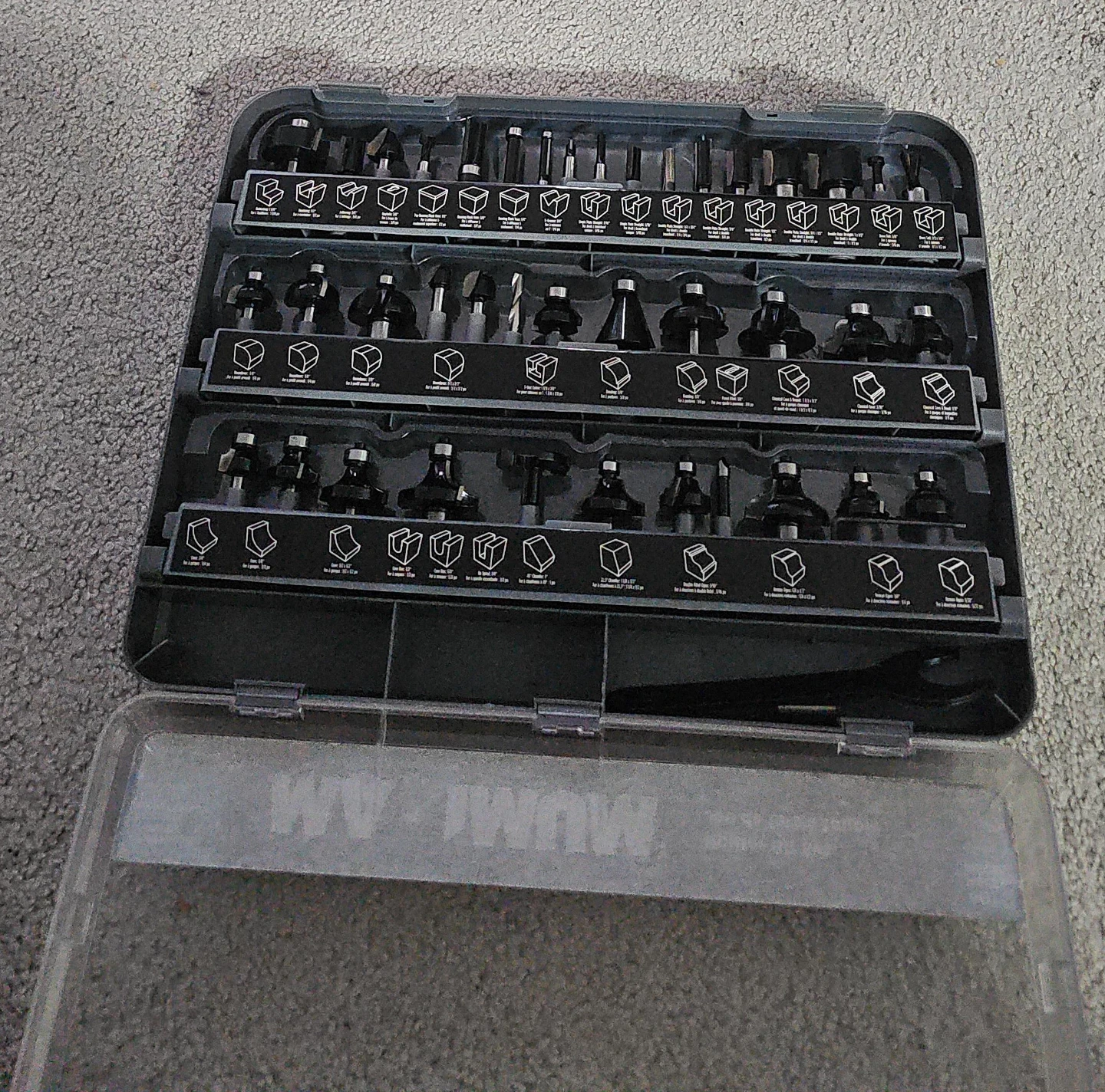 MAXIMUM 40-Piece Router Bit Set - photo 2