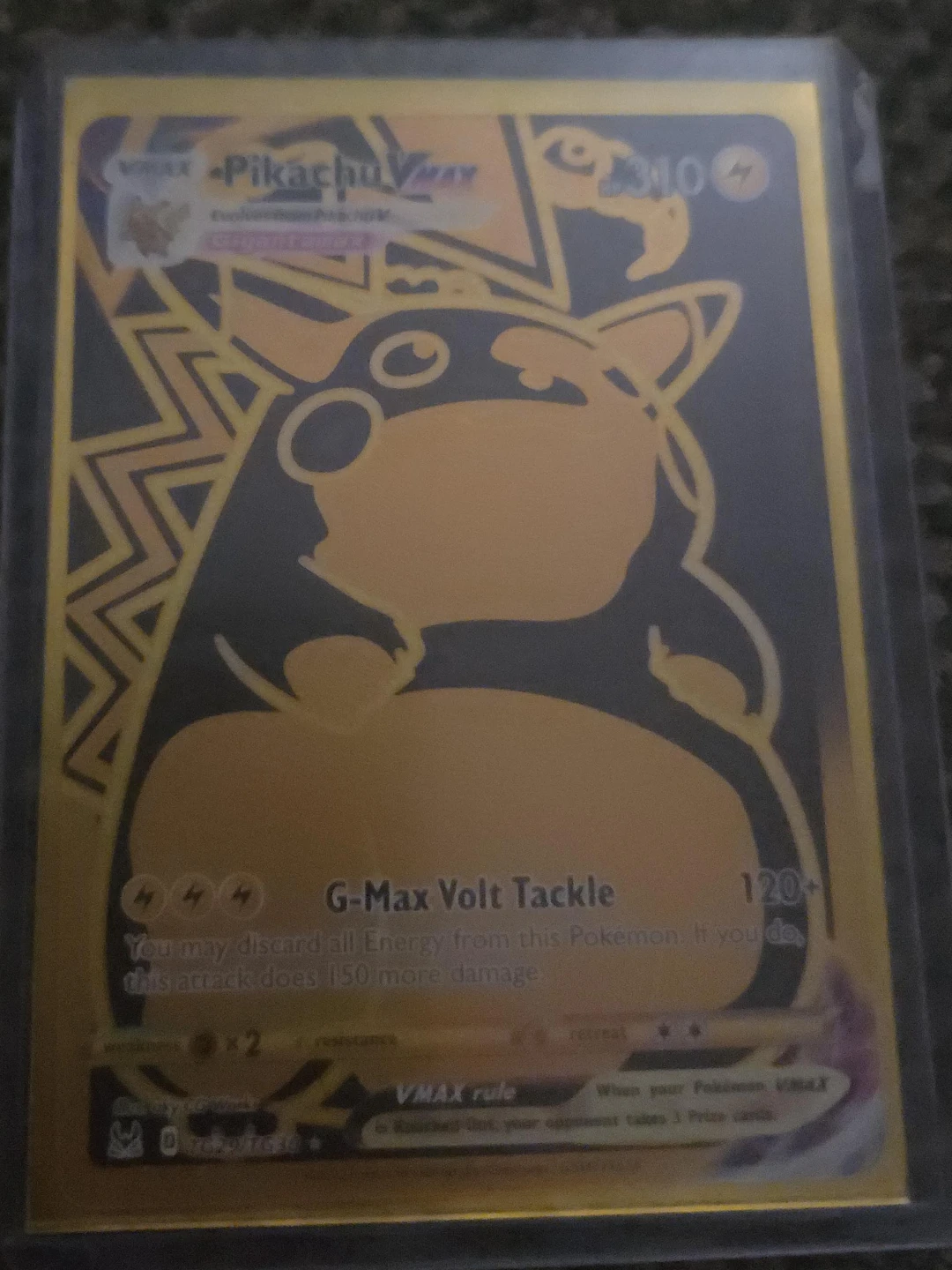 Pokemon Pikachu VMAX Trading Card