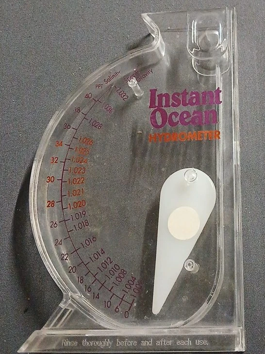 Instant Ocean Hydrometer for Saltwater Aquariums
