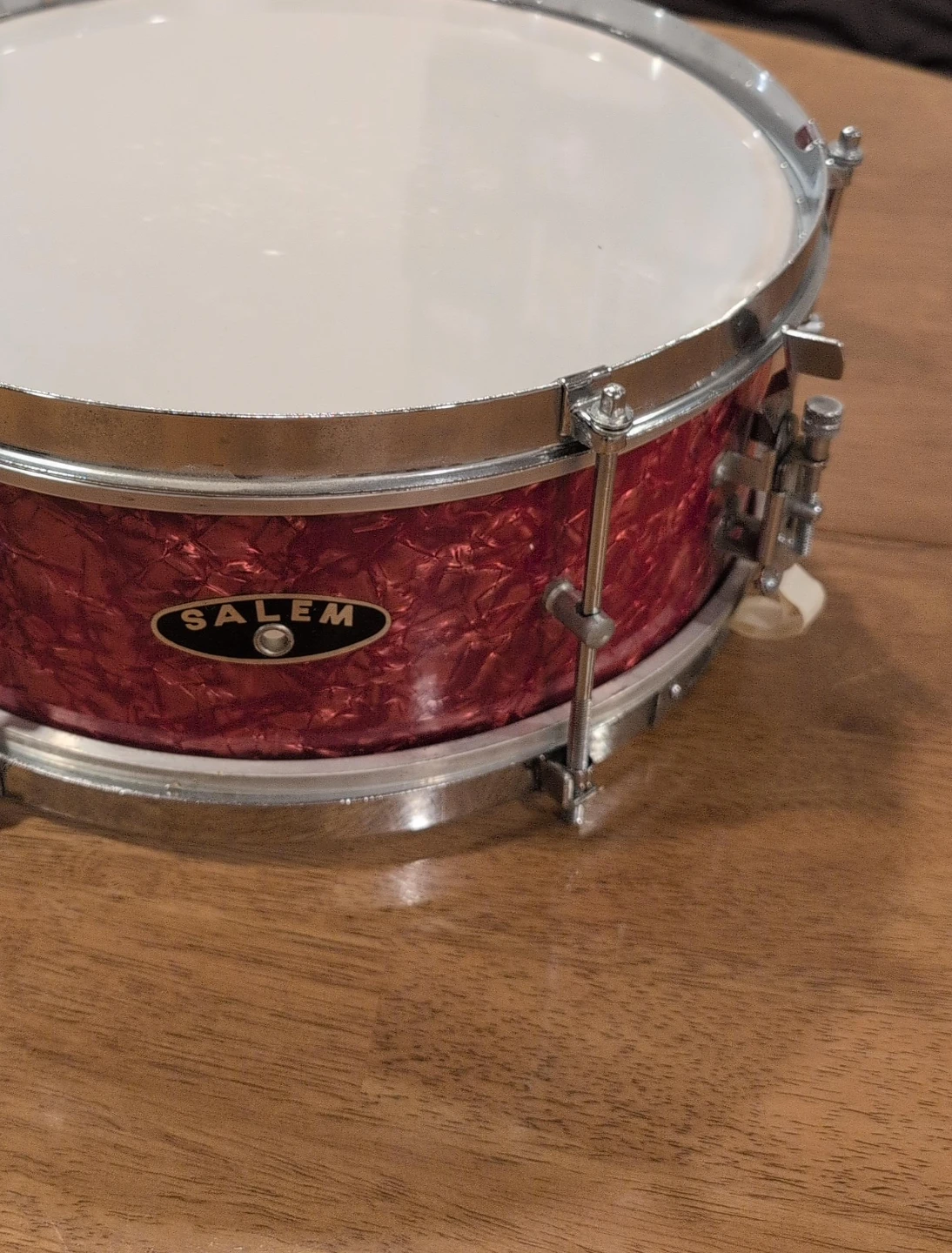 Salem Red Snare Drum 13"