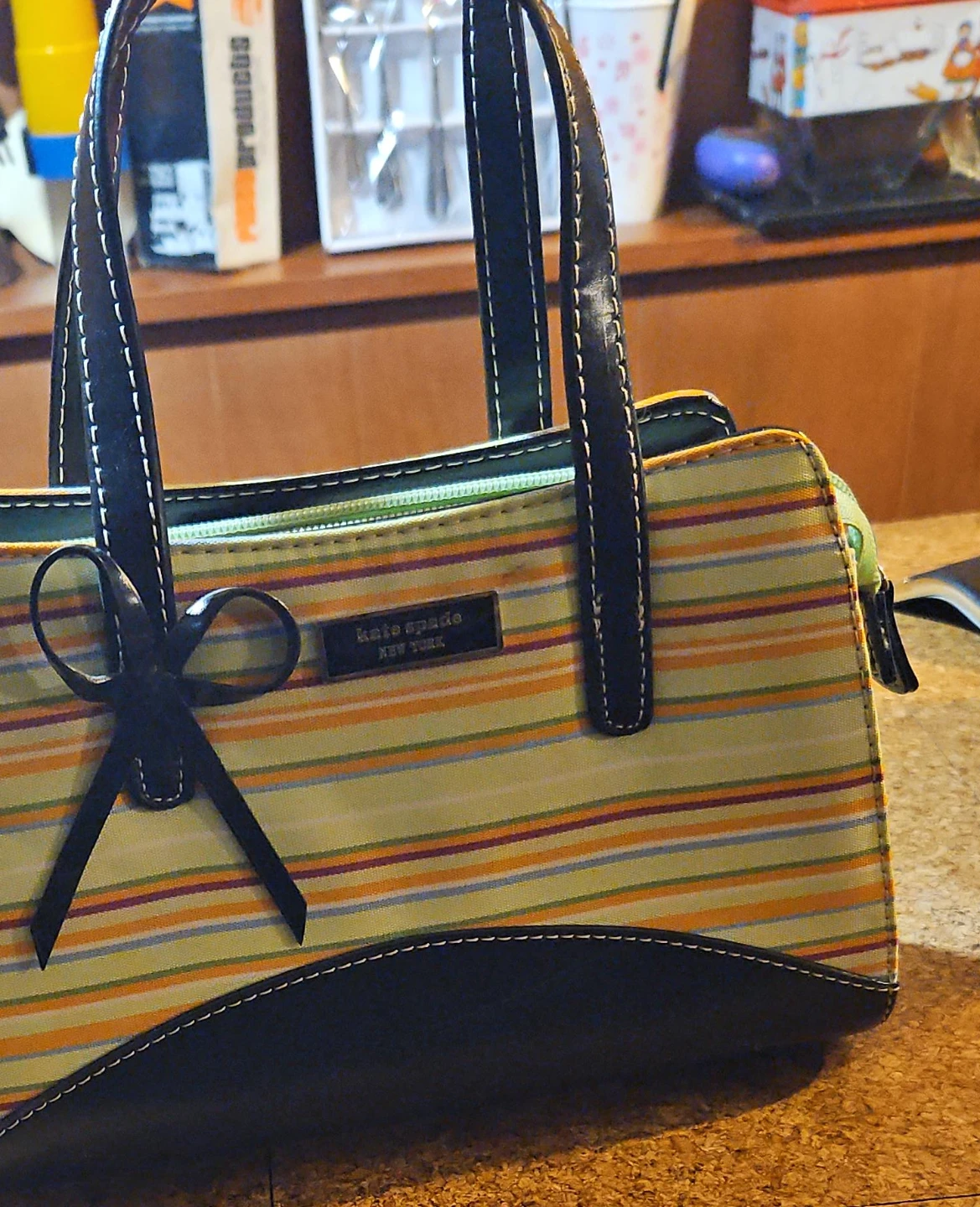 Kate Spade New York Striped Tote Bag