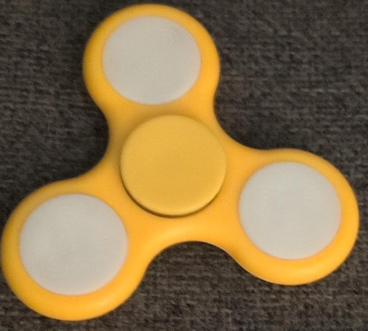 Yellow Fidget Spinner