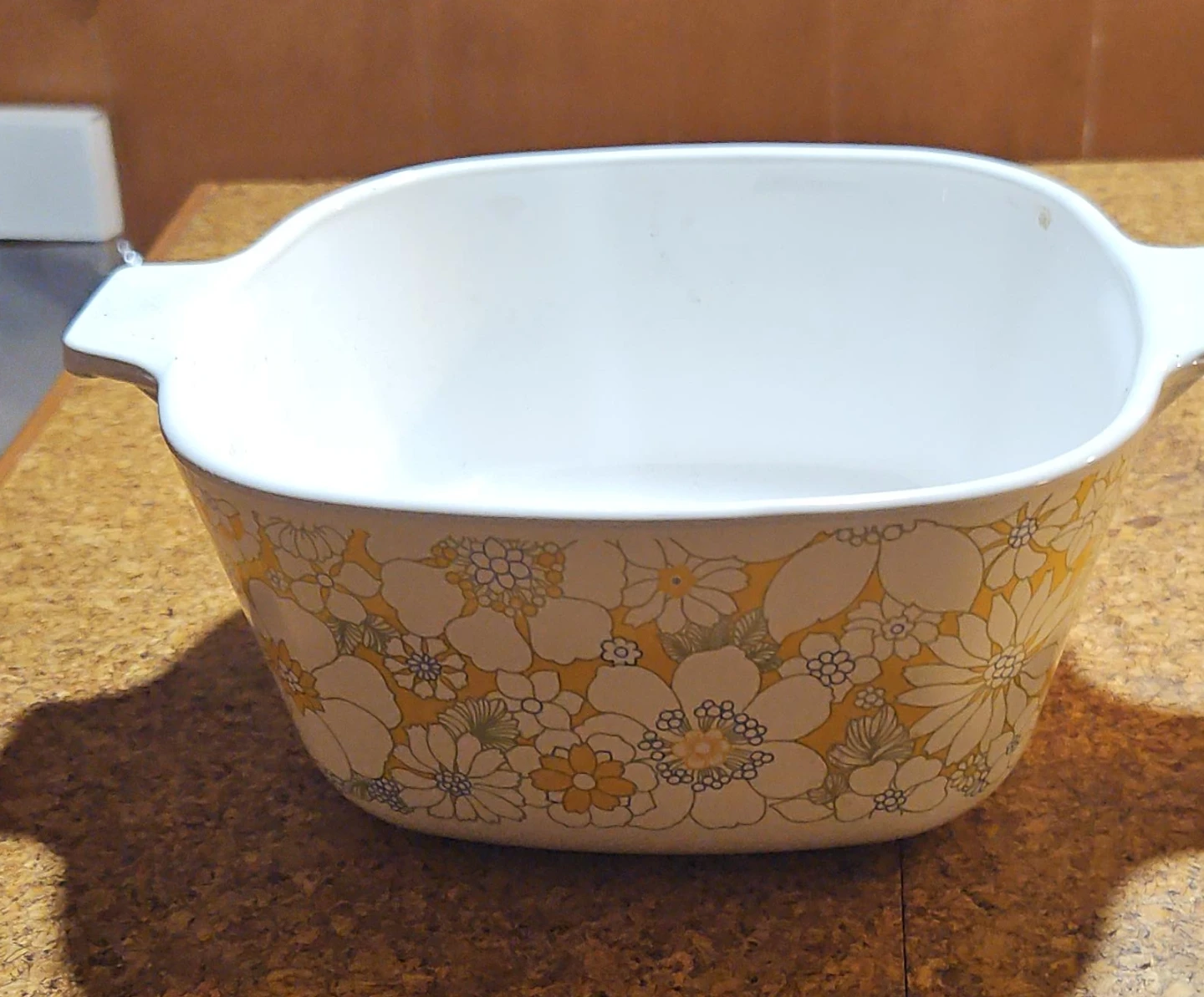 CorningWare Floral Casserole Dish