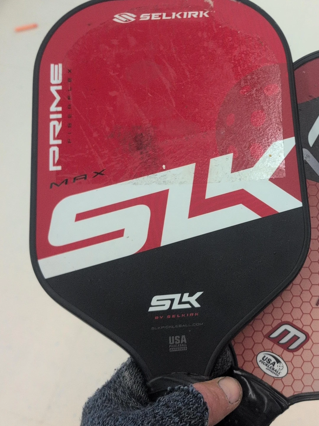 Manta Pickleball Paddle & Selkirk SLK Prime Max Paddle