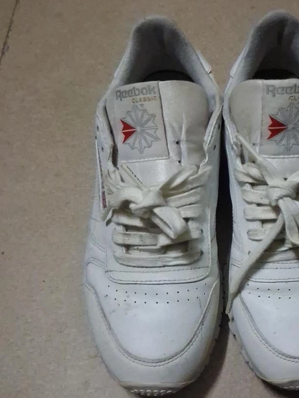 Reebok Classic White Leather Sneakers
