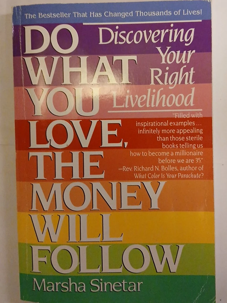 Do What You Love, The Money Will Follow by Marsha Sinetar