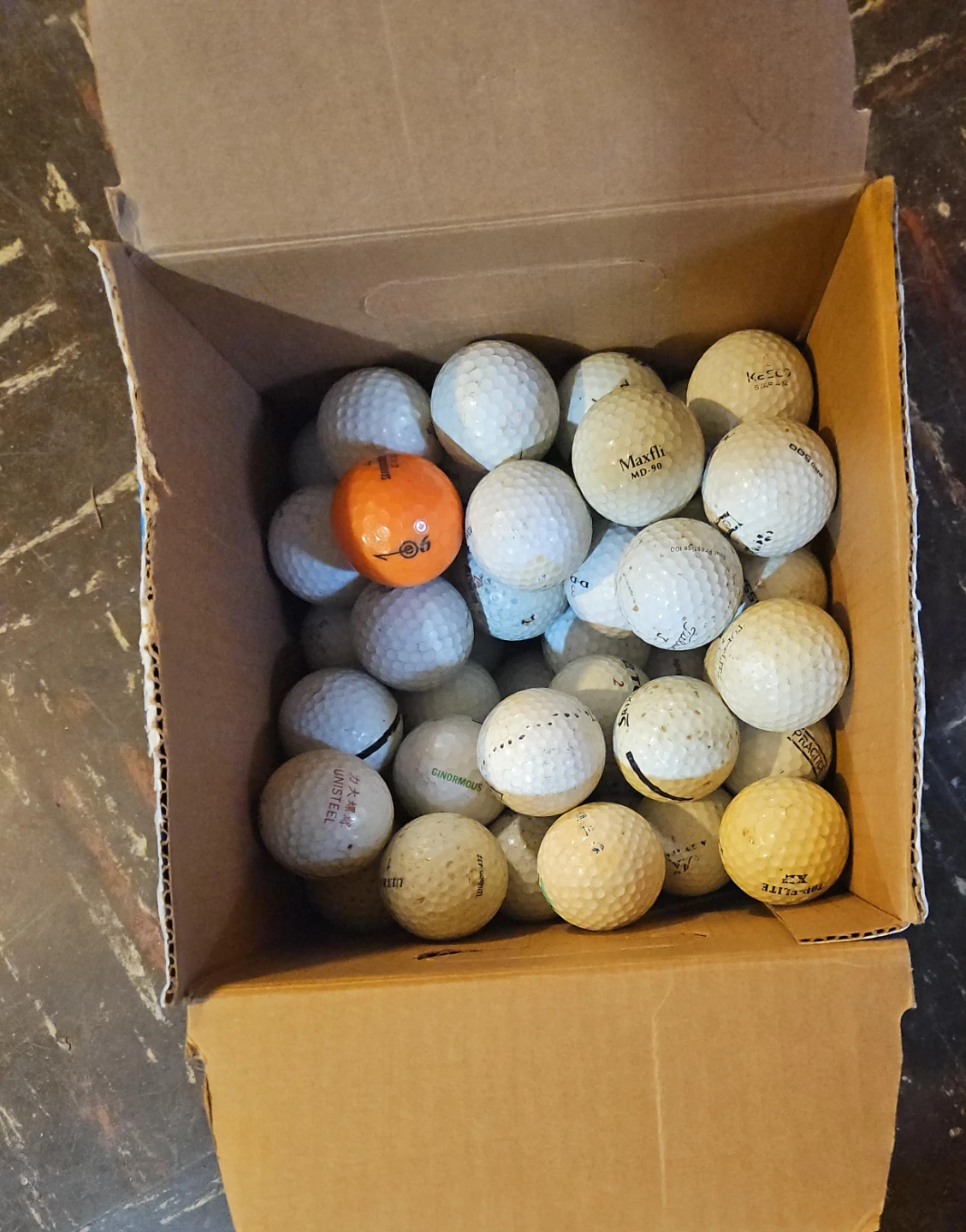 Assorted Golf Balls