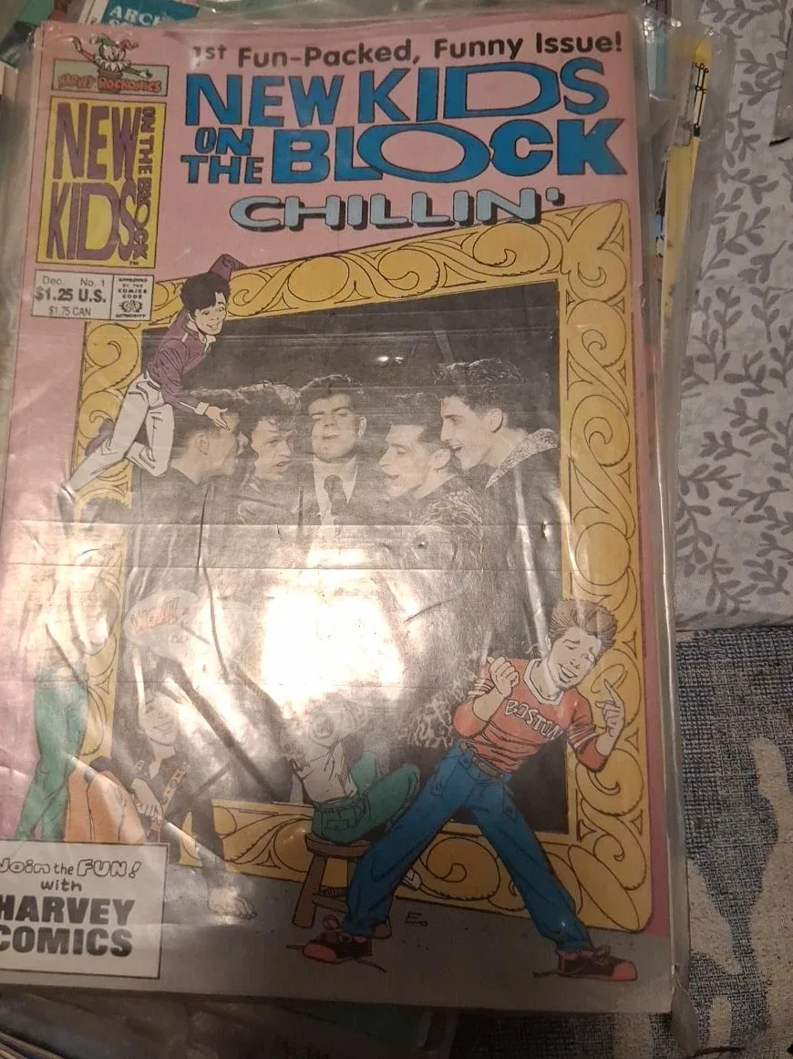 New Kids on the Block Chillin' Comic Book #1
