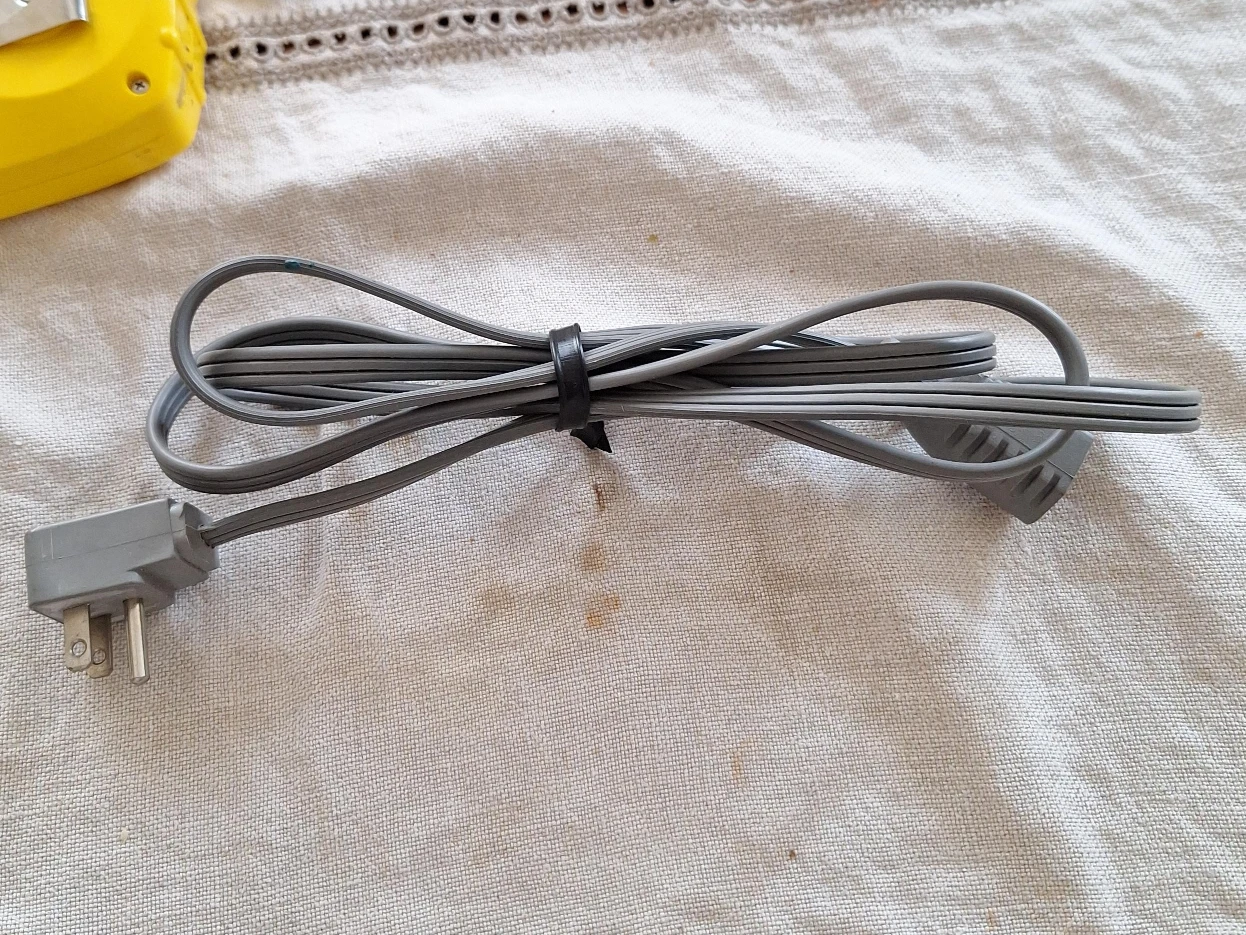Gray Power Cord