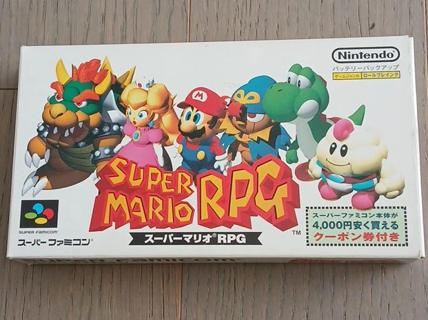 Super Mario RPG Nintendo Super Famicom Game (Complete)