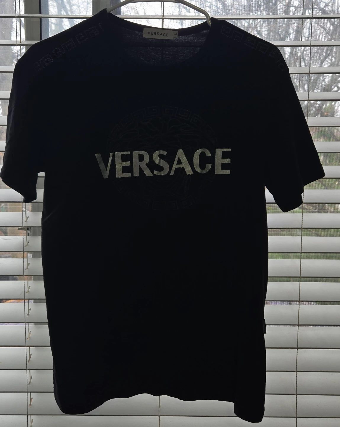 Versace Black Medusa Head T-Shirt
