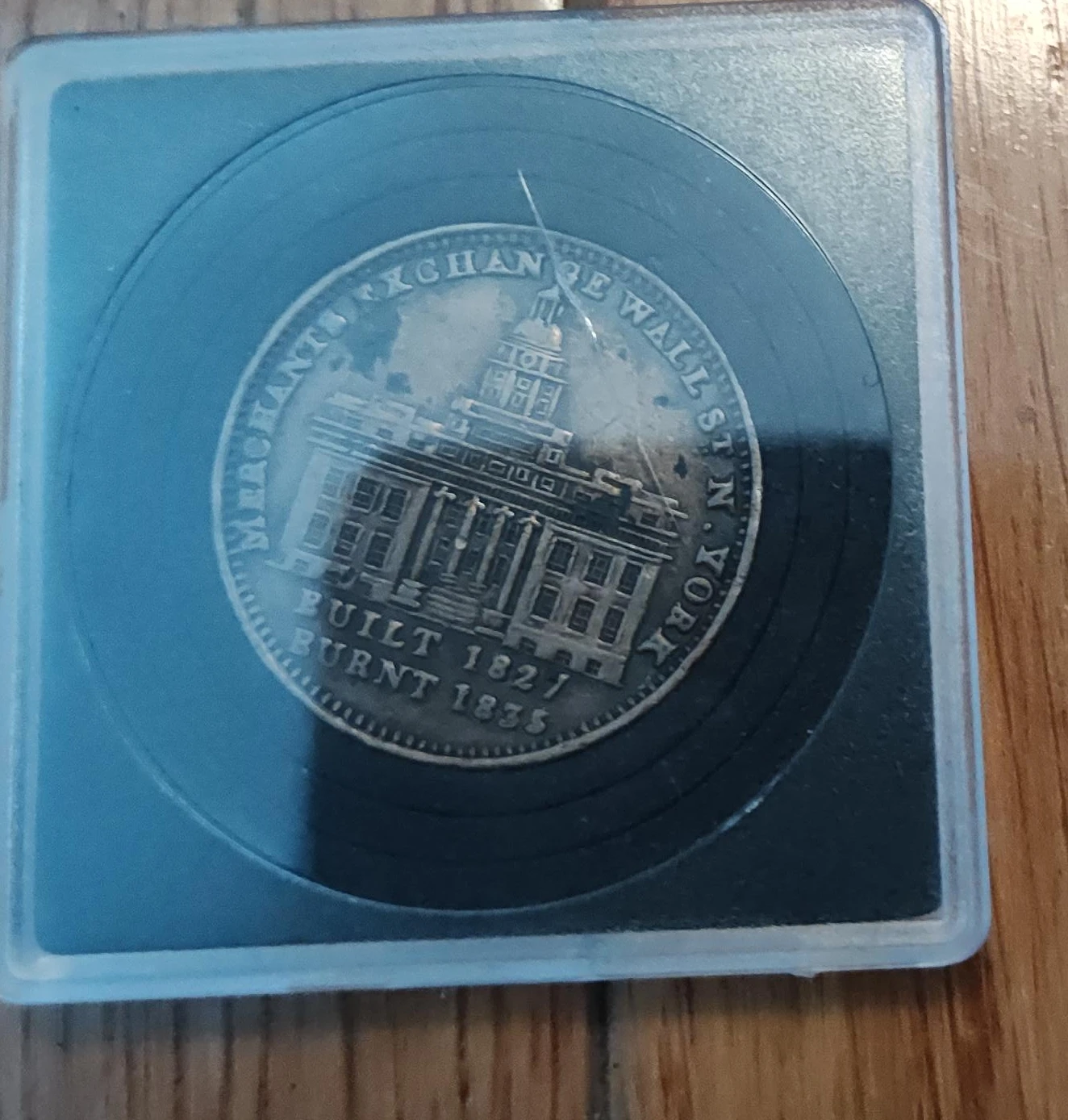 1835 Merchants Exchange Building Coin Token