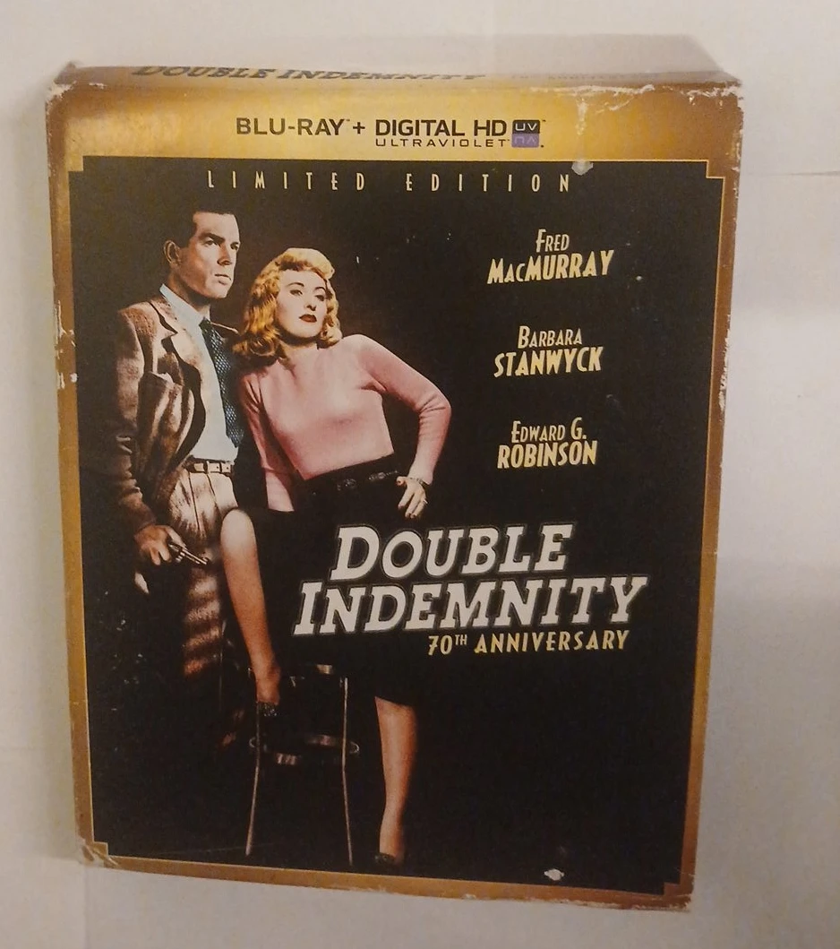 Double Indemnity Blu-Ray + Digital HD Limited Edition