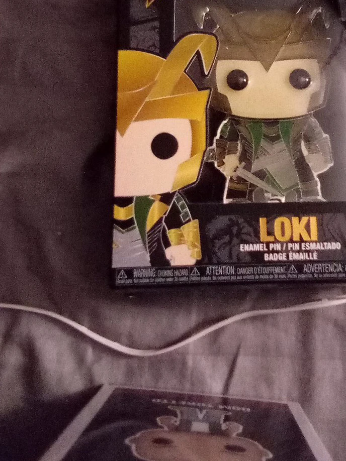 Funko Pop! Marvel Loki Enamel Pin