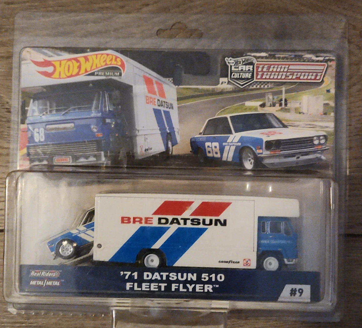Hot Wheels '71 Datsun 510 Fleet Flyer #9