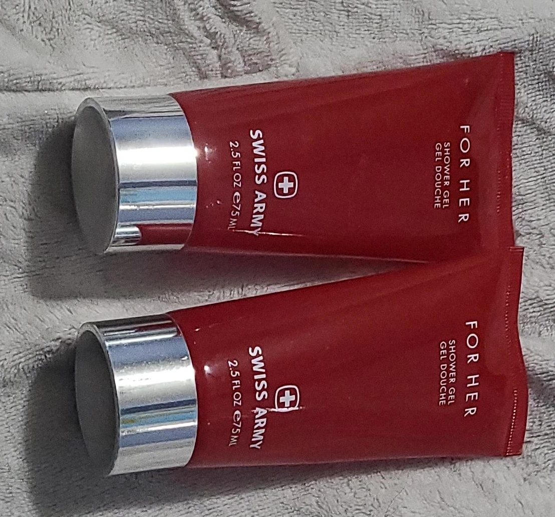 Swiss Army For Her Shower Gel - 2.5 FL OZ (75ML) - Set of 2