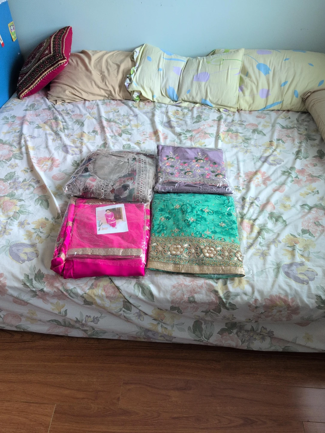 Four Indian Salwar Kameez Outfits