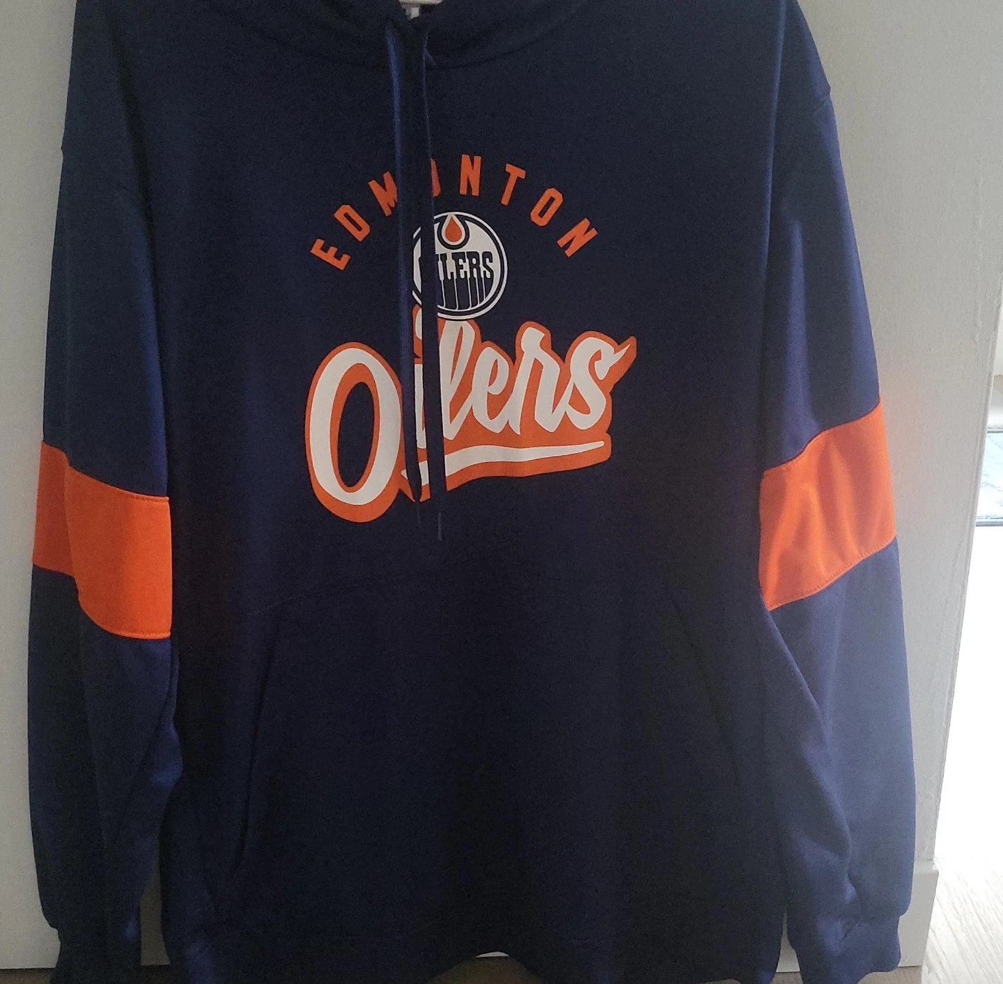 Edmonton Oilers Navy & Orange Hoodie