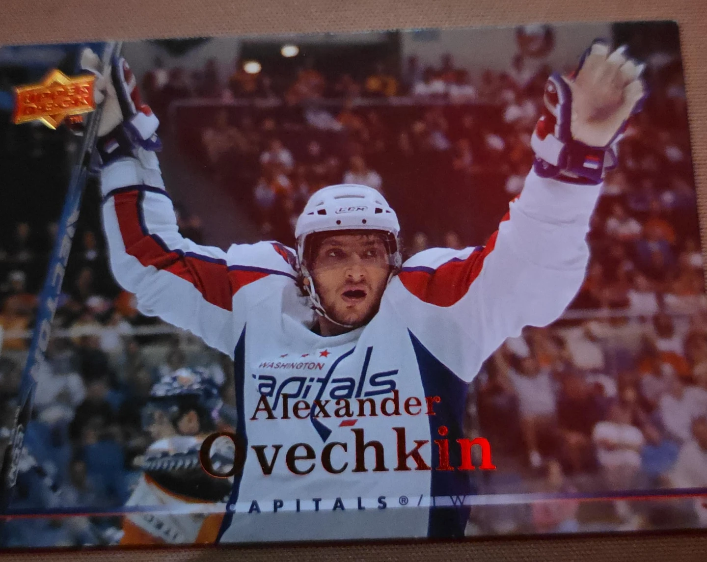 Upper Deck Alexander Ovechkin Hockey Card