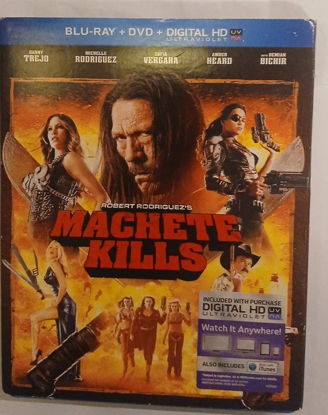Machete Kills Blu-Ray + DVD + Digital HD UV Ultraviolet