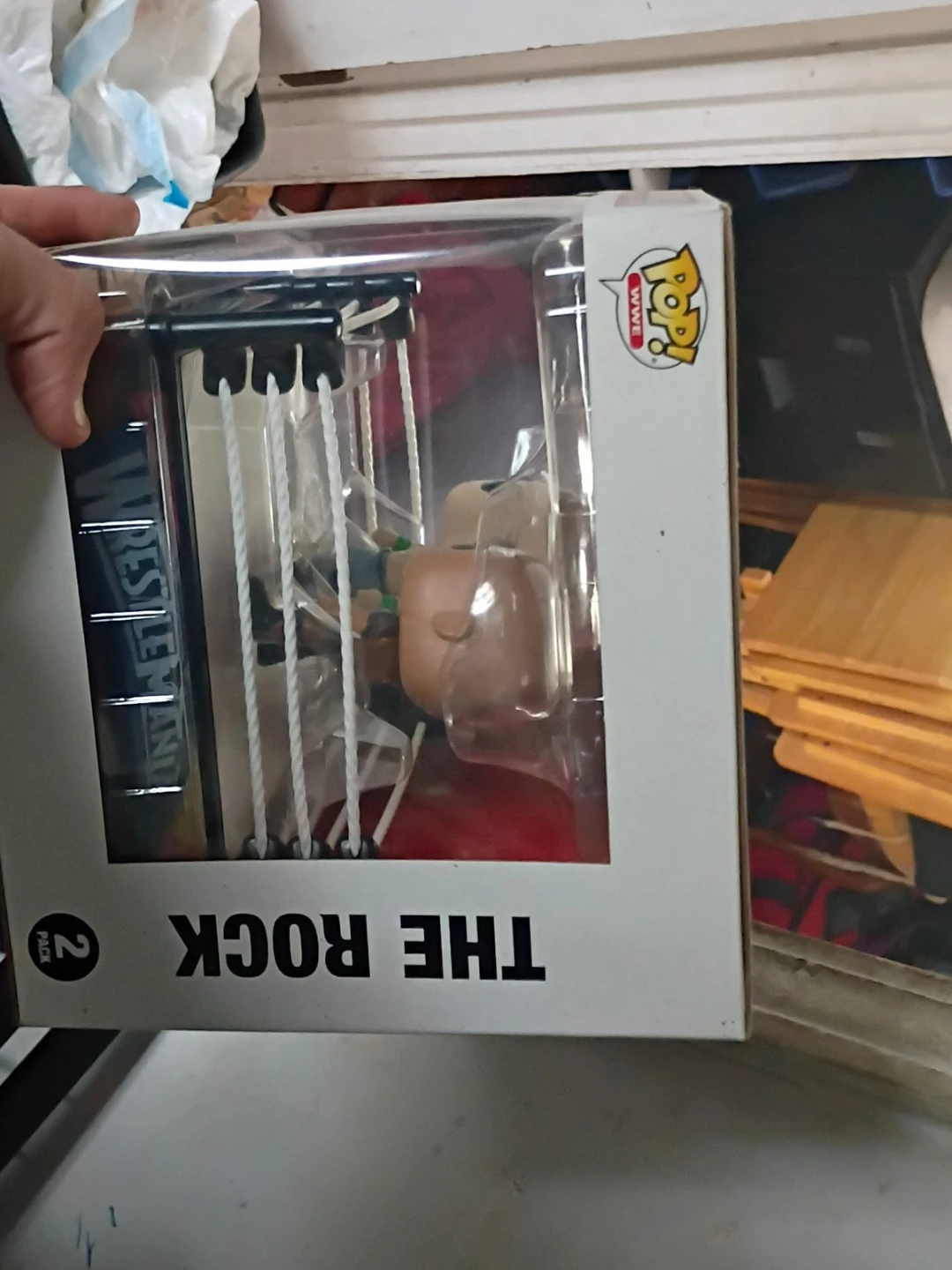 Funko Pop! WWE The Rock 2-Pack with WrestleMania Ring
