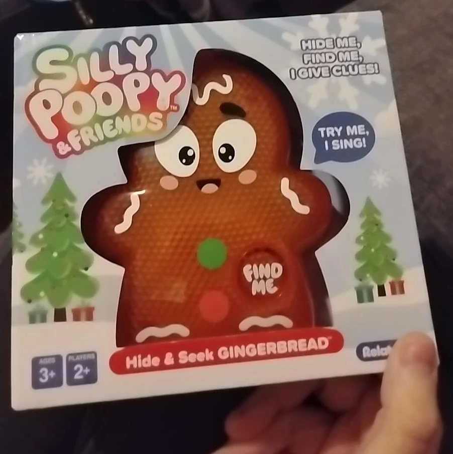 Silly Poopy & Friends Hide & Seek Gingerbread Toy