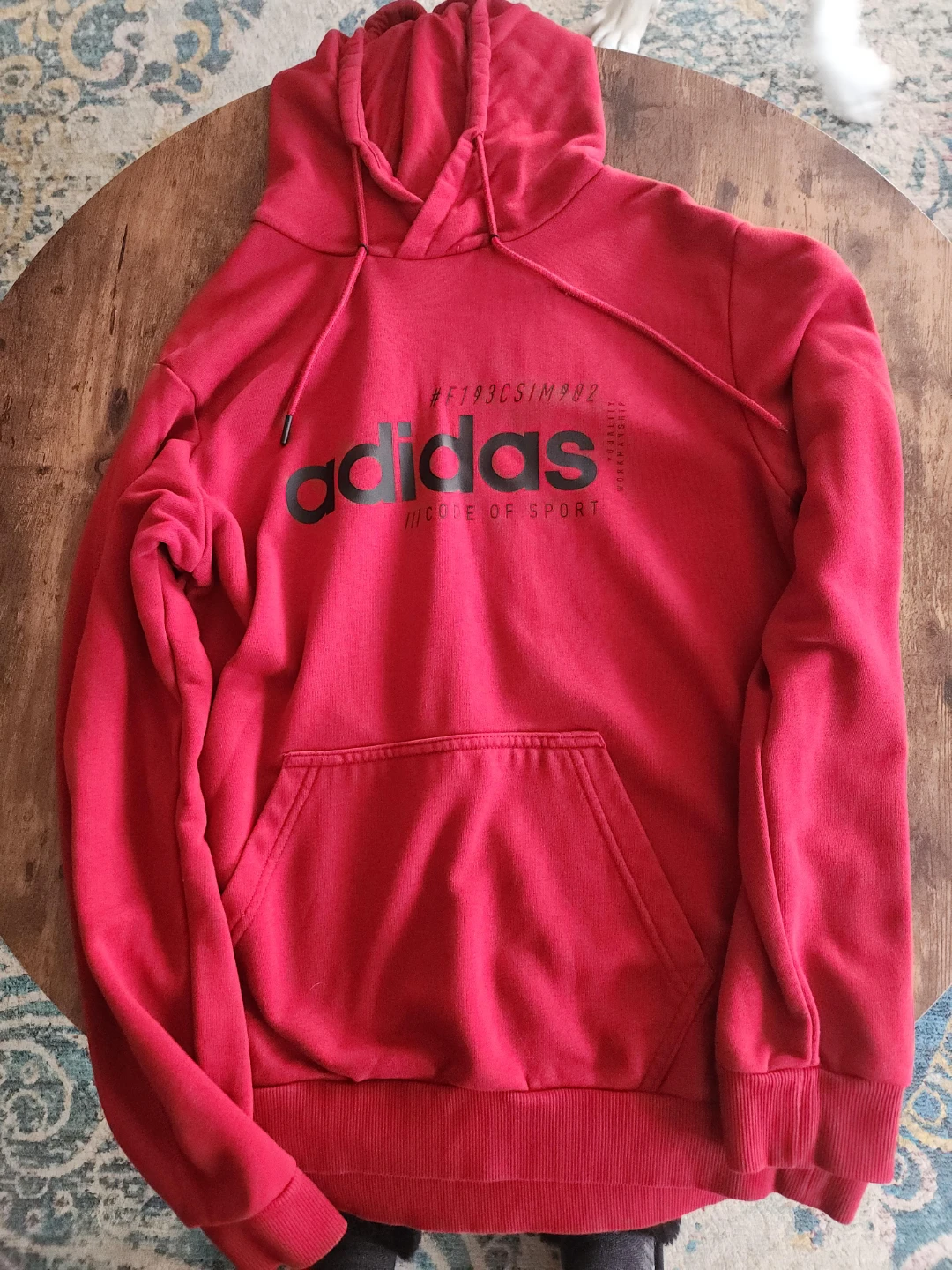 Adidas Red Hoodie