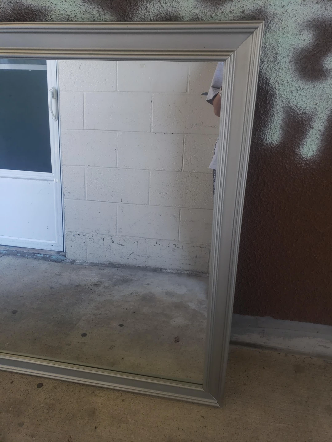 Silver Framed Mirror