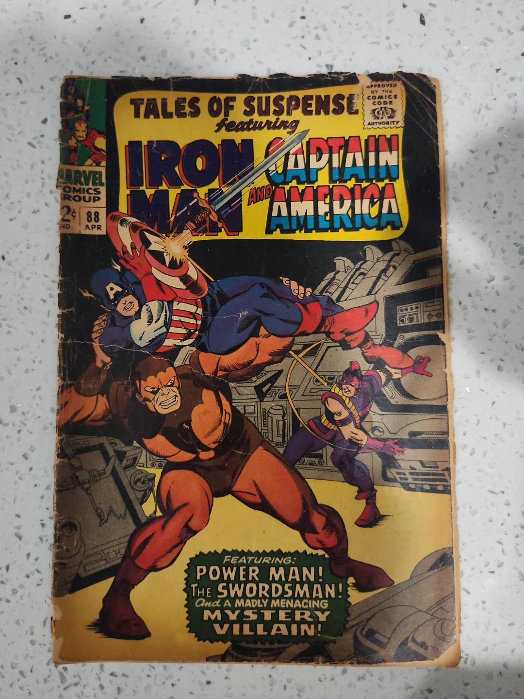 Iron Man and Captain America Comic Book #88