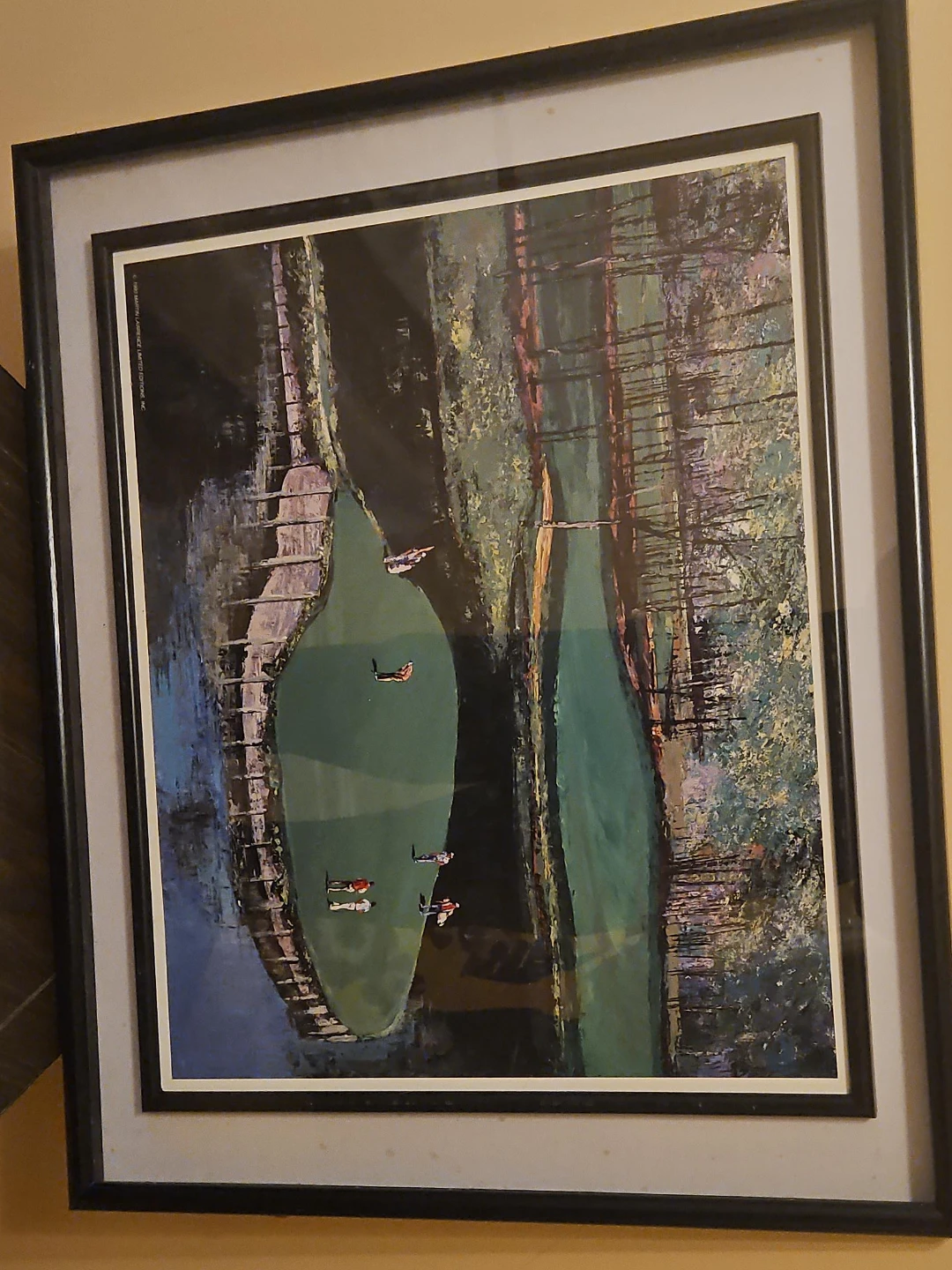 Framed Golf Print - Augusta National 12th Hole