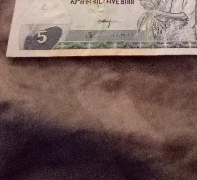 National Bank of Ethiopia 5 Birr Banknote