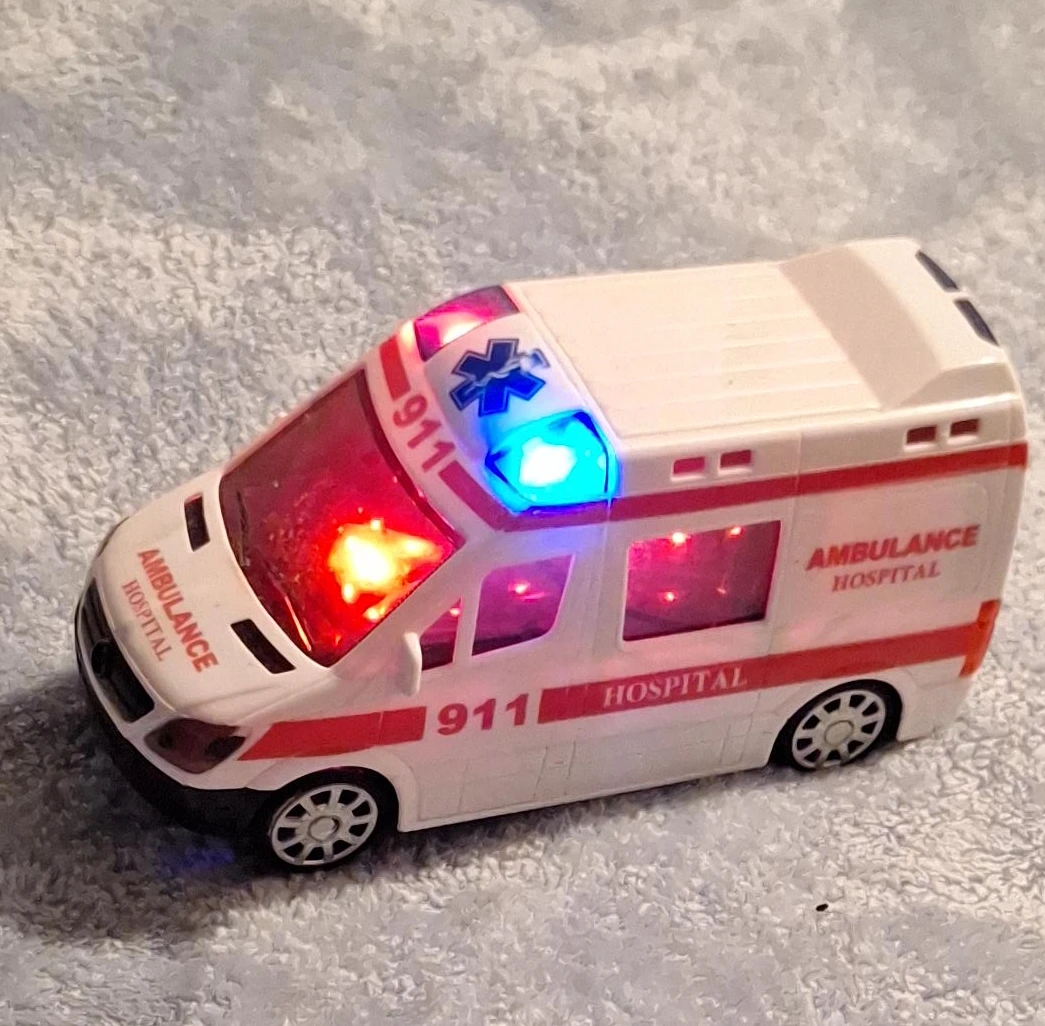 Light-Up Toy Ambulance