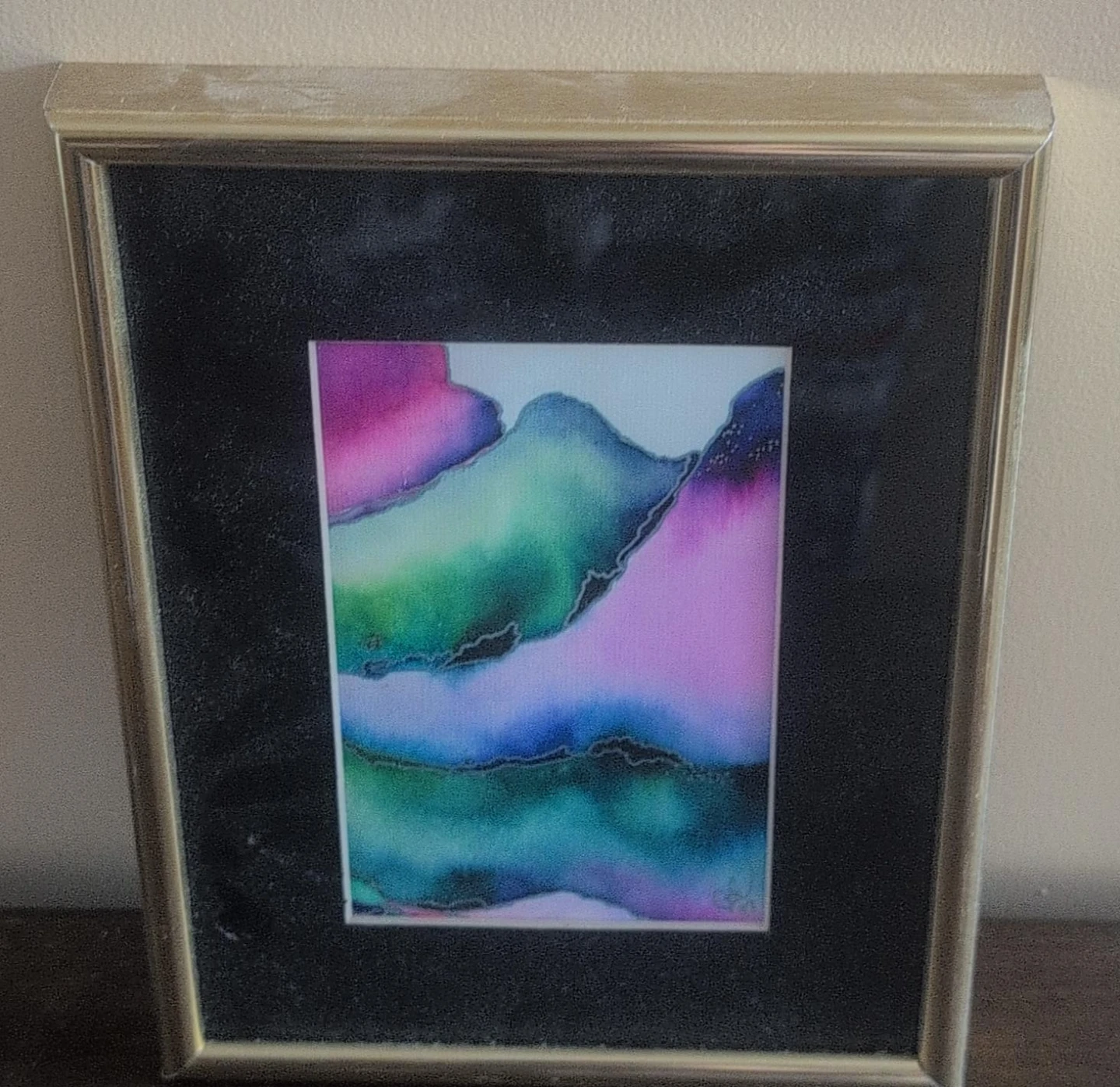 Framed Abstract Art Print