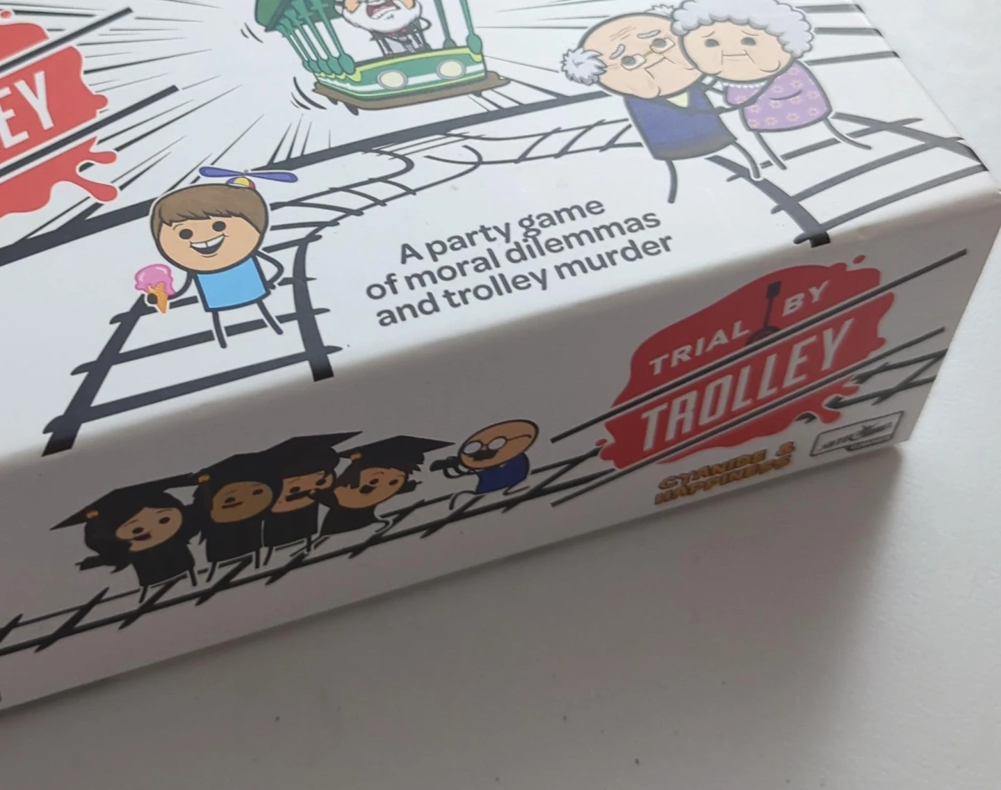 Trial by Trolley Party Game