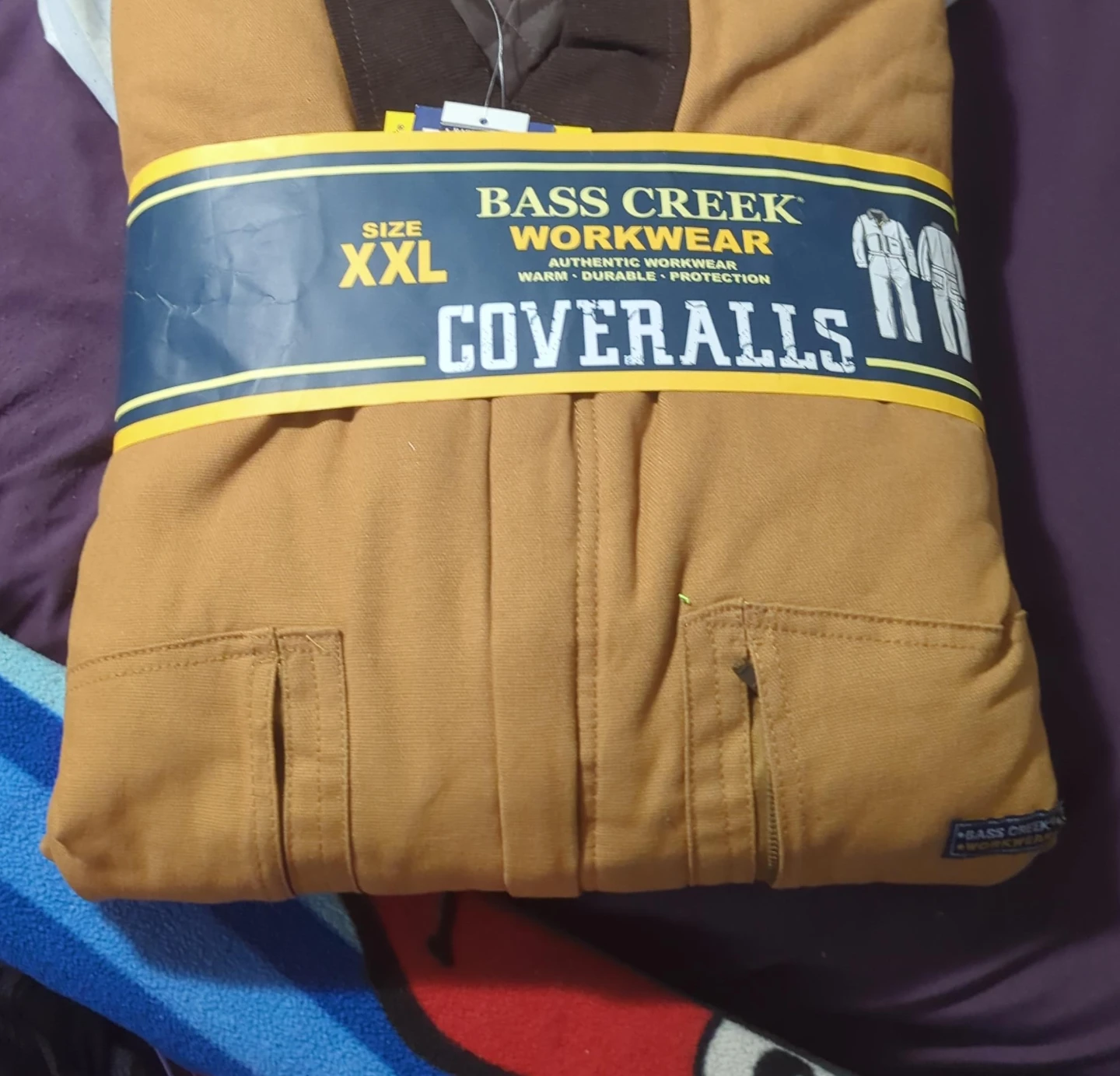 Bass Creek Workwear Men's XXL Coveralls - Brown