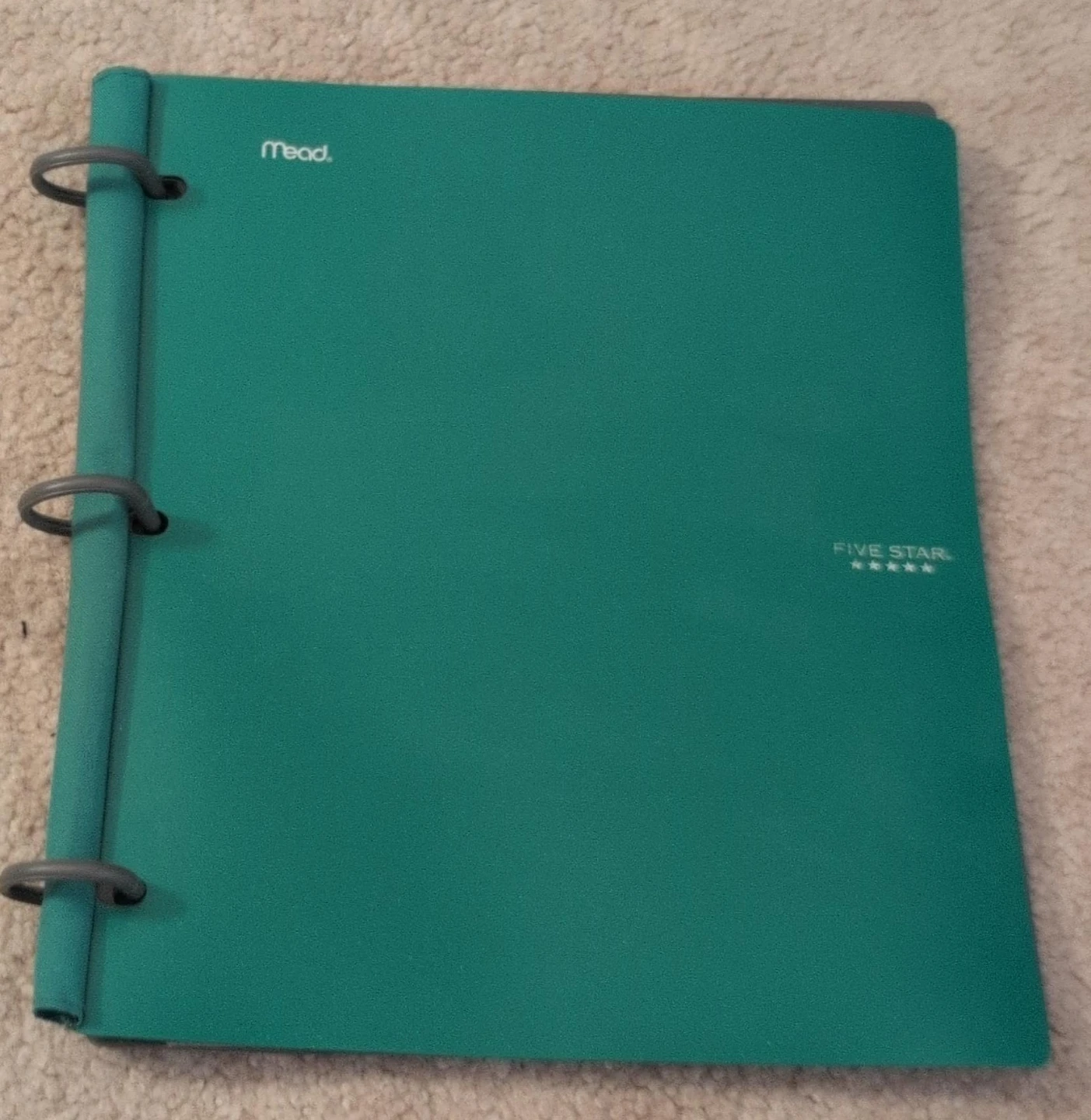 Meade Five Star Binder - Teal