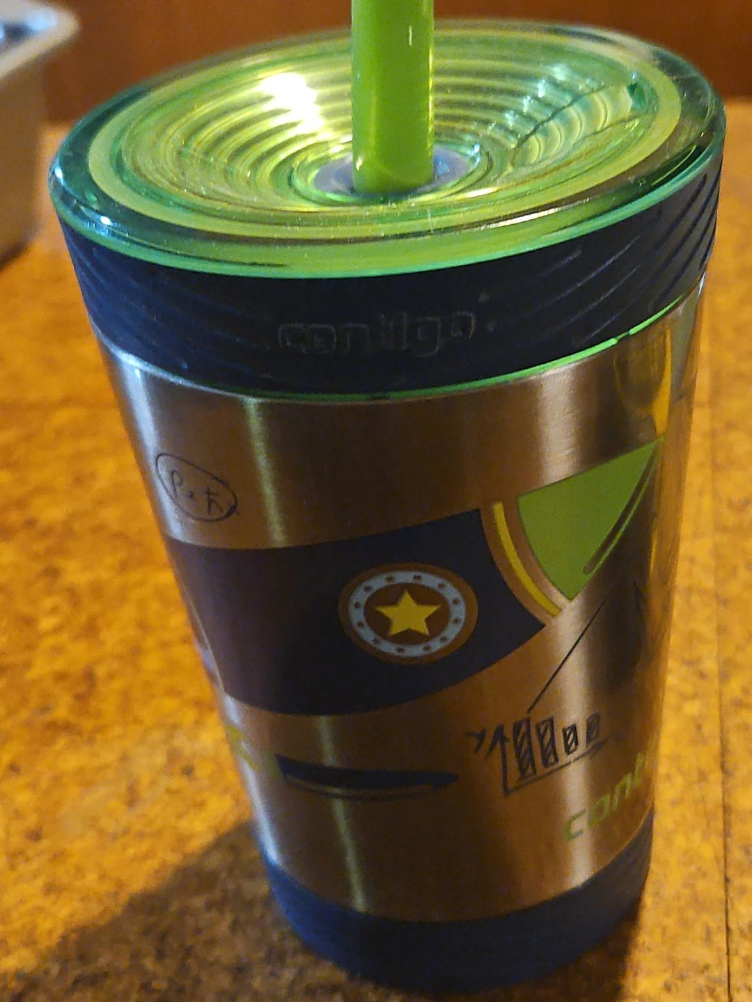 Contigo Stainless Steel Tumbler with Straw