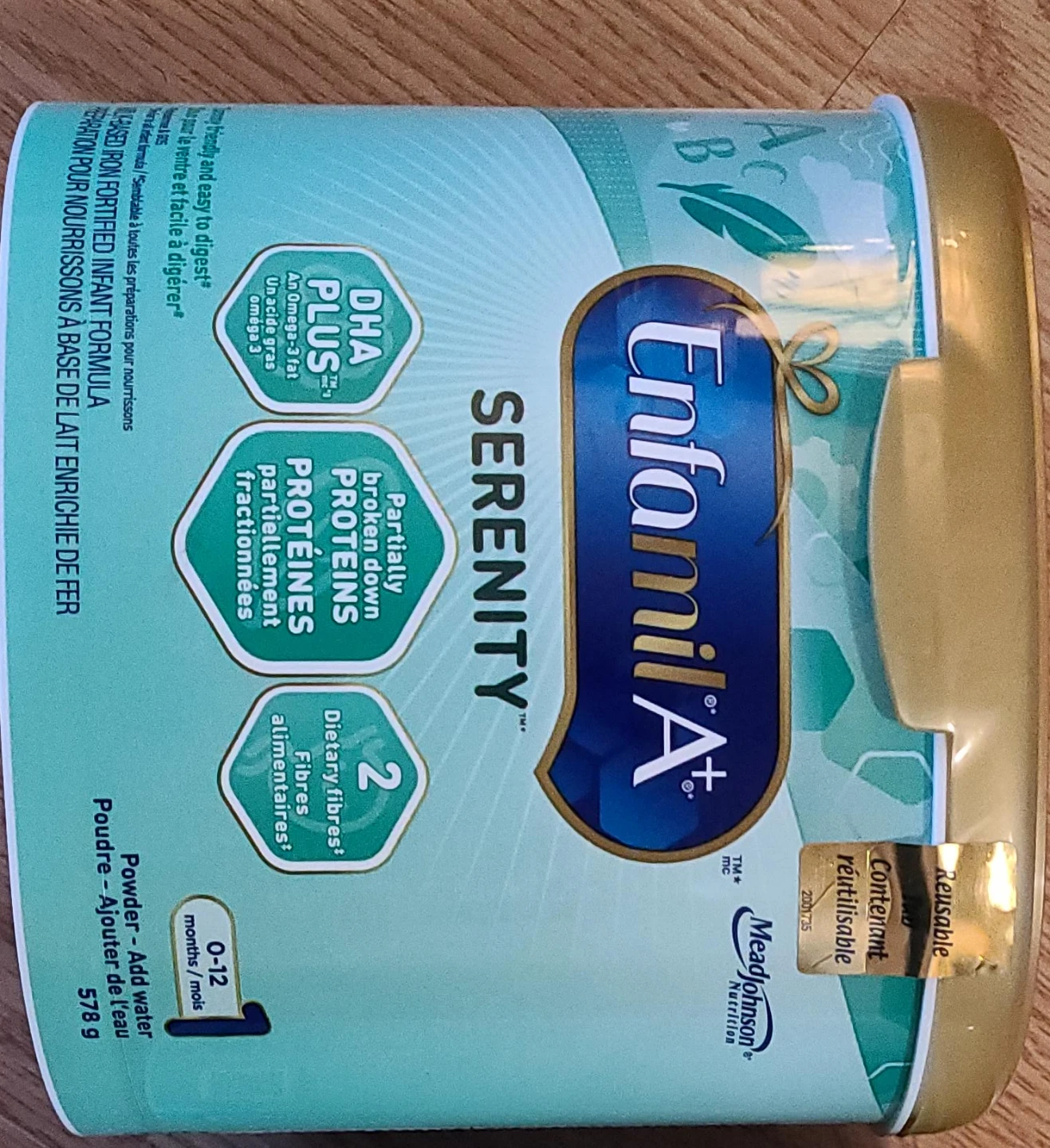 Enfamil A+ Serenity Infant Formula 578g