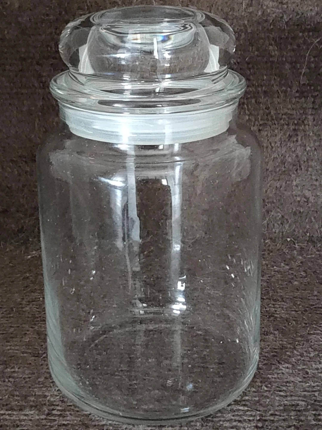Glass Storage Jar with Lid