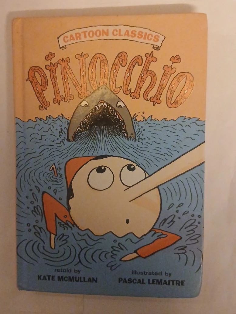 Cartoon Classics Pinocchio Book