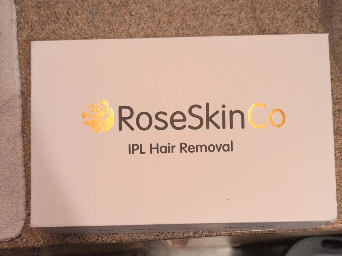 RoseSkinCo IPL Hair Removal Device with Charger