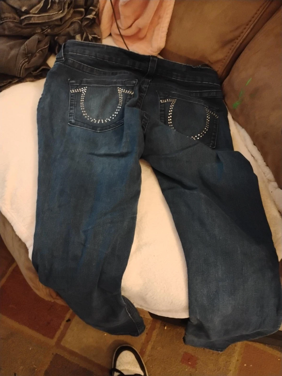 True Religion Women's Embellished Pocket Jeans