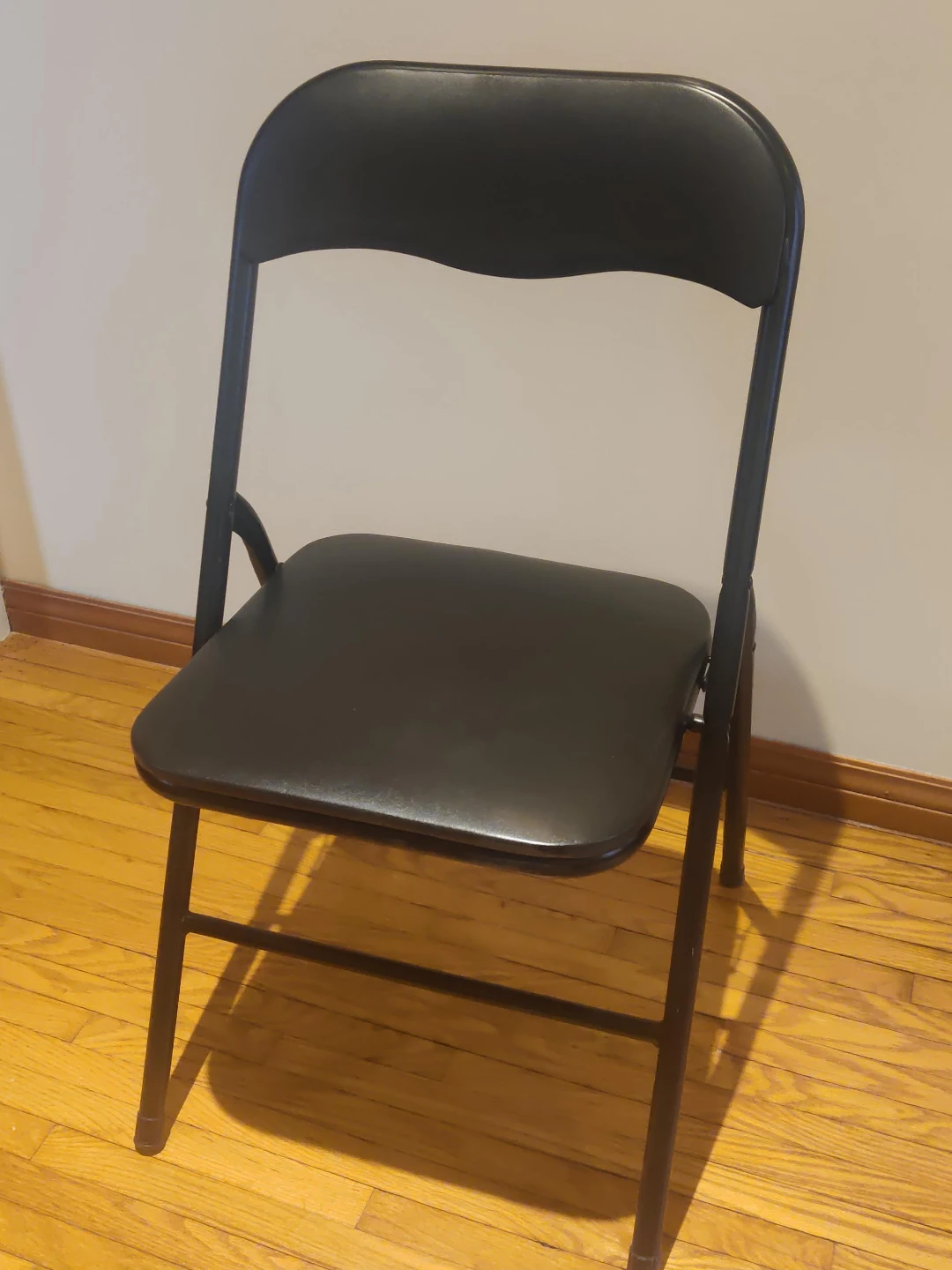 Black Folding Chair
